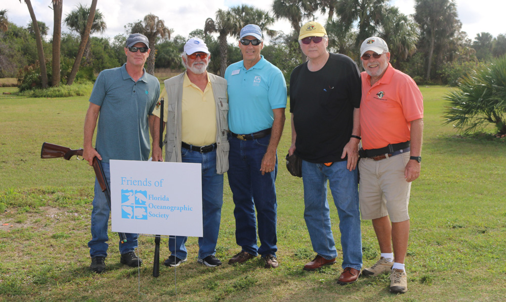 Participants from the Clay Shoot