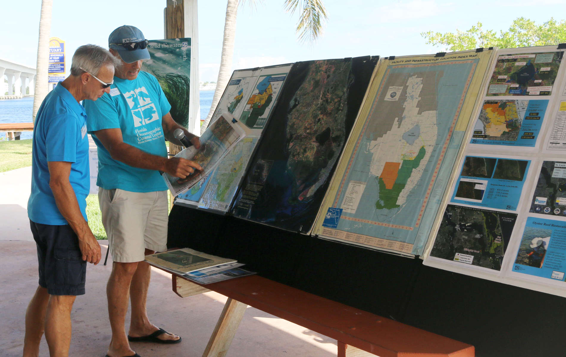 Mark Perry talking about the waterways 