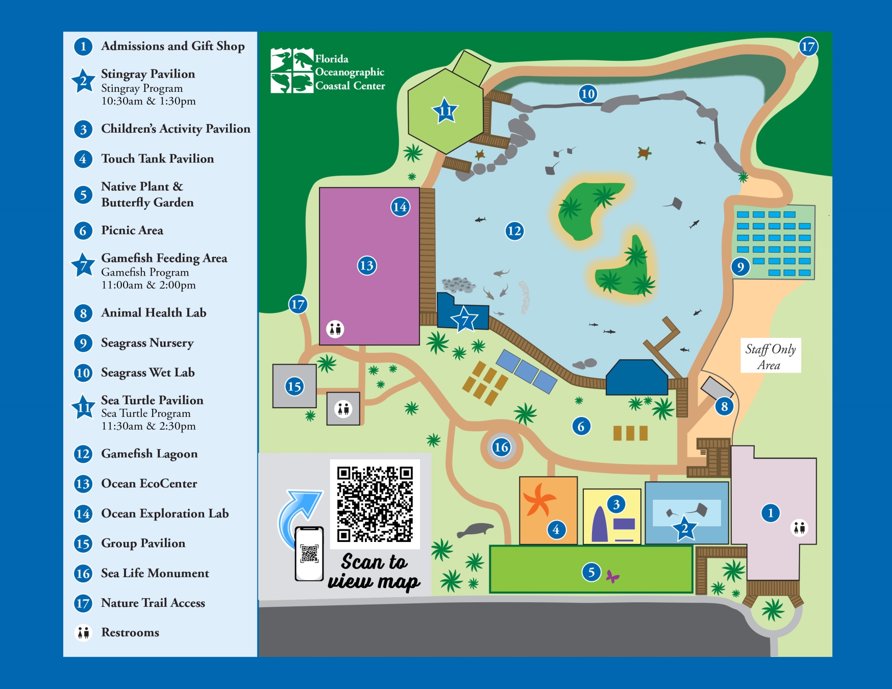 Coastal Center Map