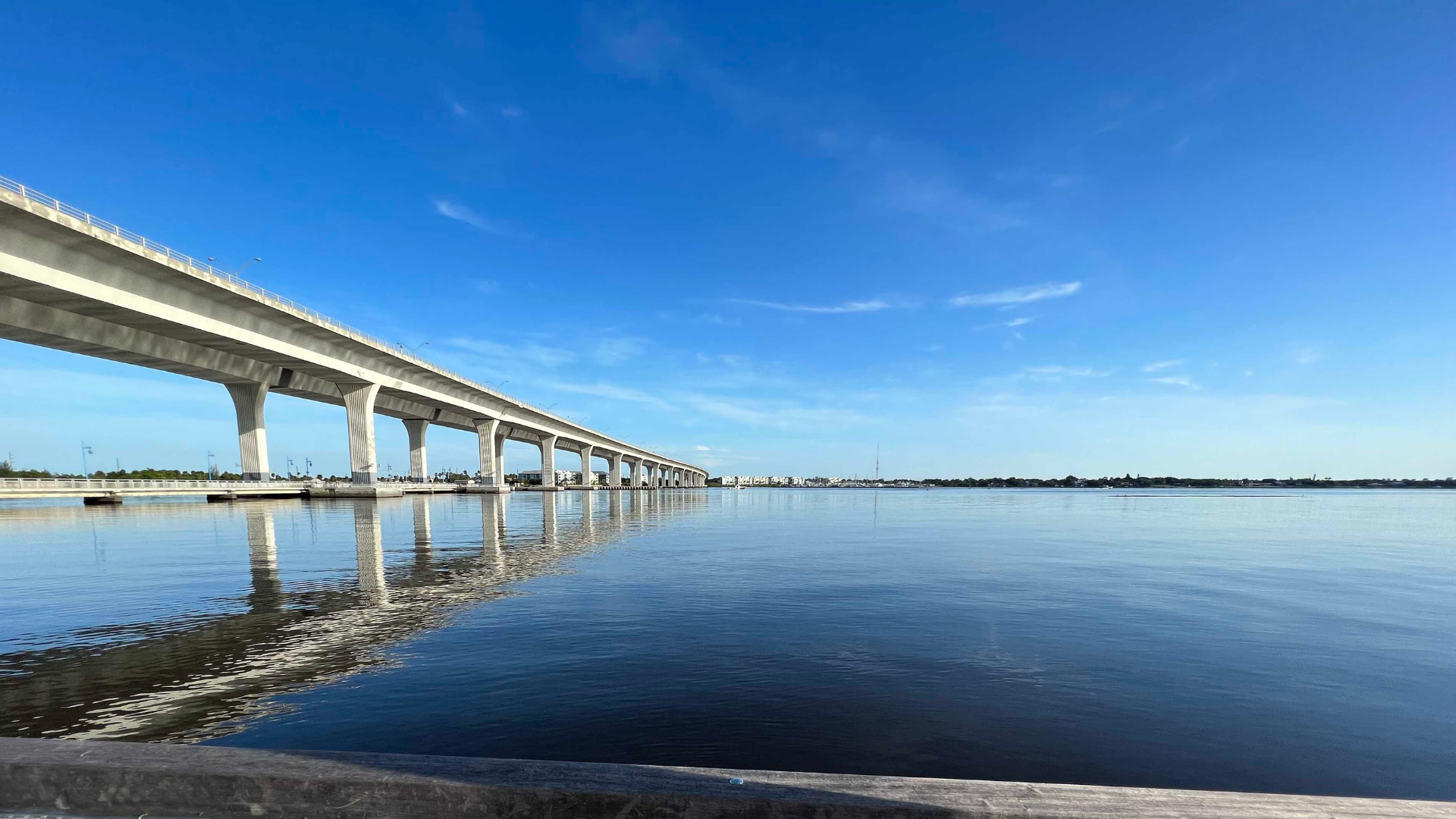 Bridge over water