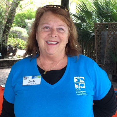 Volunteer Judy Biegler 