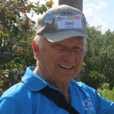 Volunteer Ned Wade 