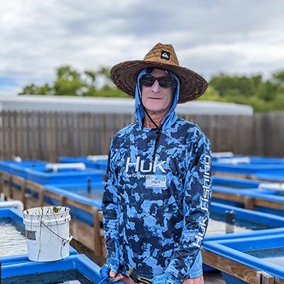 Mark Kenworthy at Seagrass Nursery