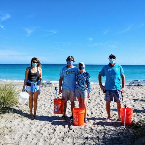 beach cleanup