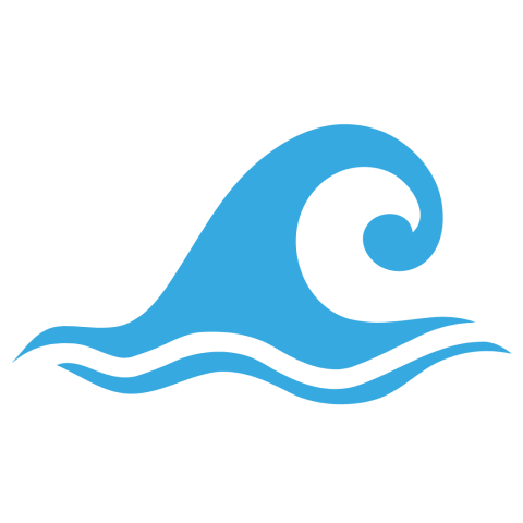illustration of an ocean wave