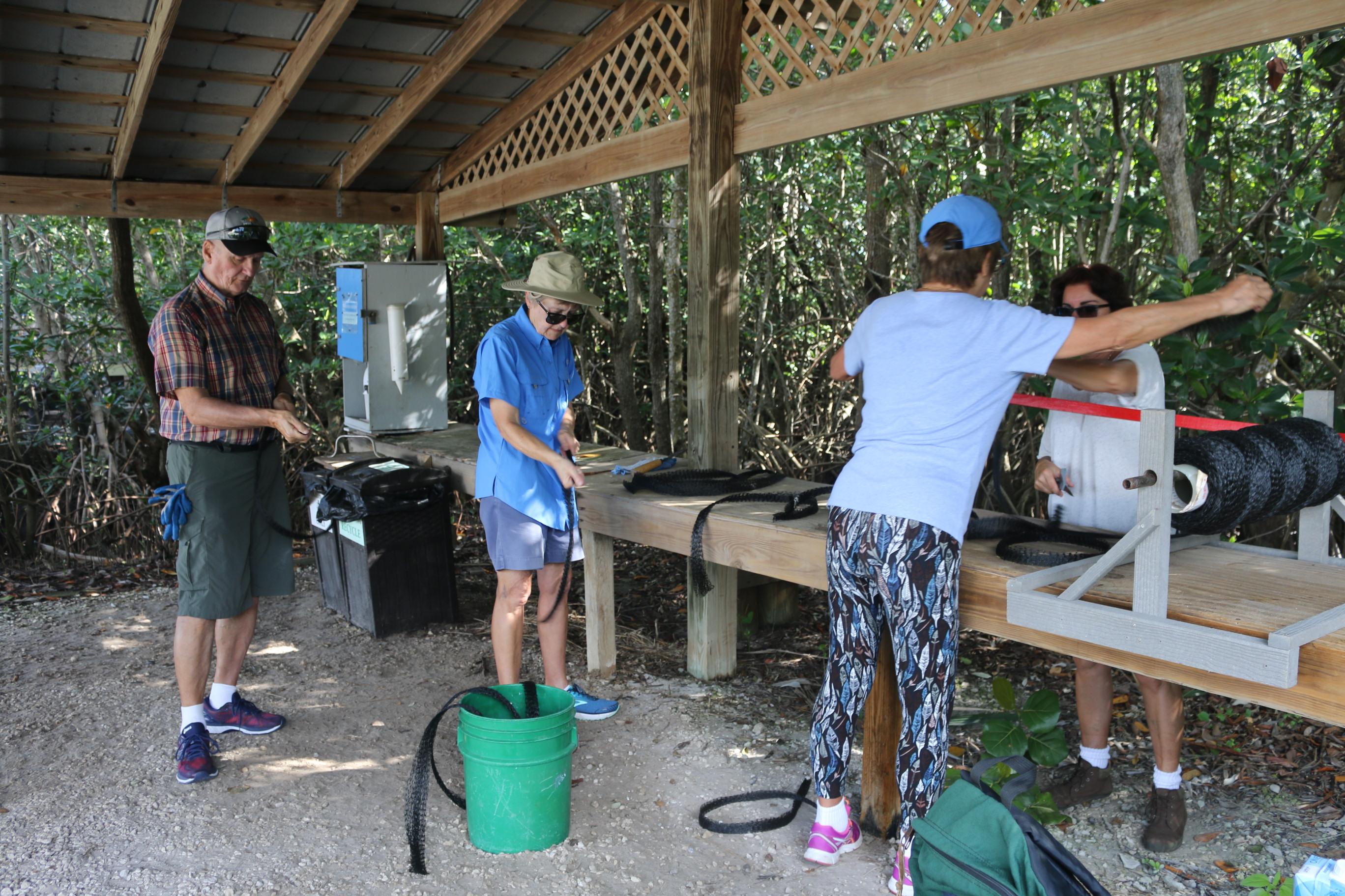 oyster shell volunteers 