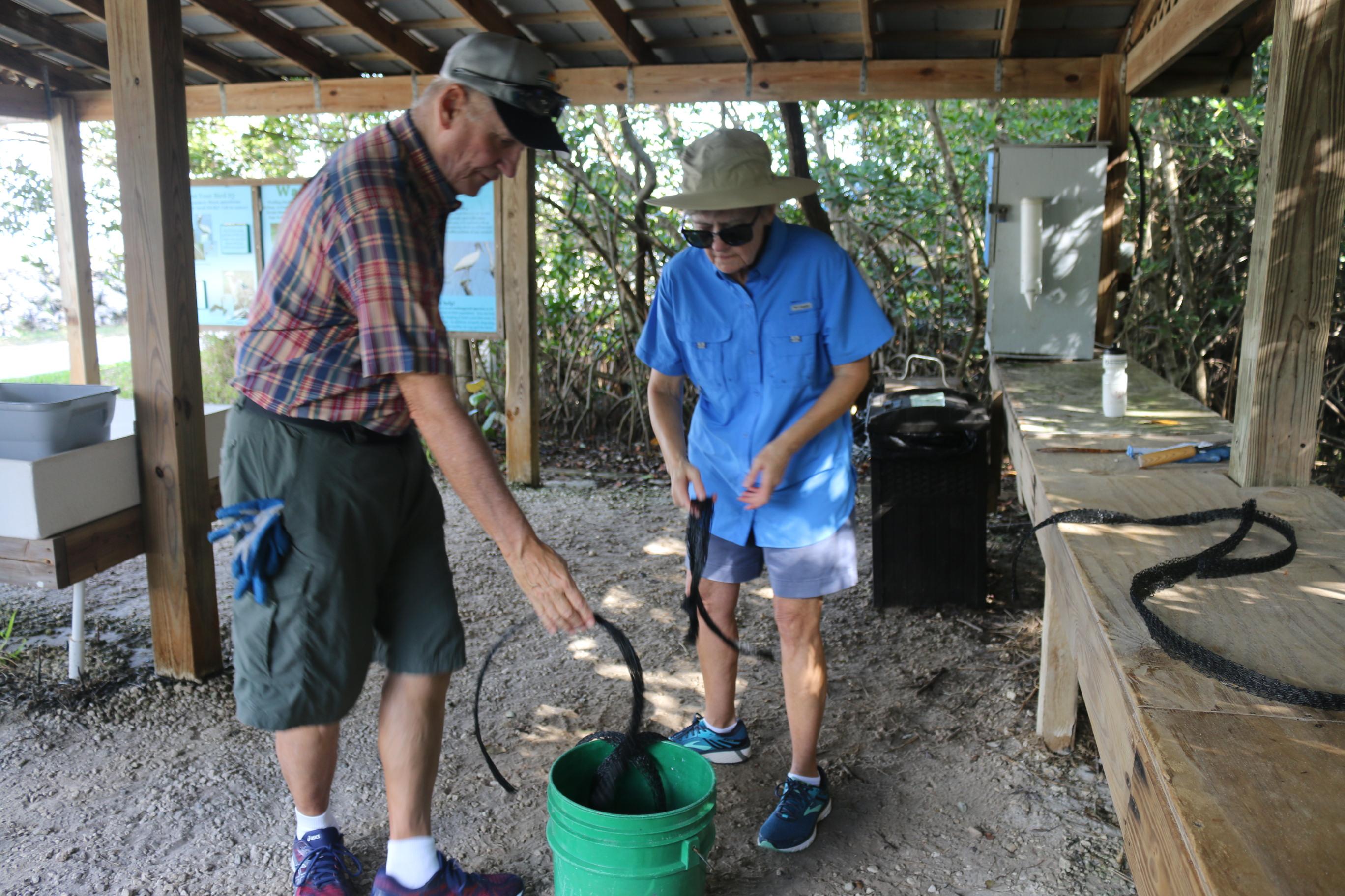 oyster shell volunteers 