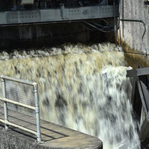 Discharges from Lake Okeechobee 